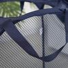 Dirty Clothes Storage Basket Foldable Large Capacity Hollow Out Mesh See-through Breathable Wide Opening Great Load Bearing Straps Toys Dolls Storage
