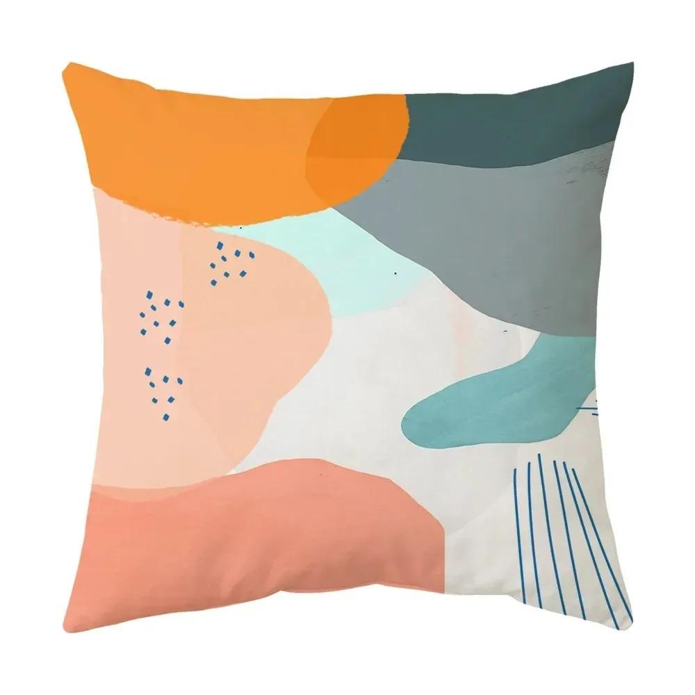 Fresh Square Simple Decor Office Sofa Luxury Home Decor Cushion Cover Cushion Cover