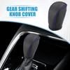 A ABSOPRO Gear Shift Lever Cover For Volkswagen Atlas 2018-2022 Automotive Interior Gear Shift Knob Trim Black Blue Stitching