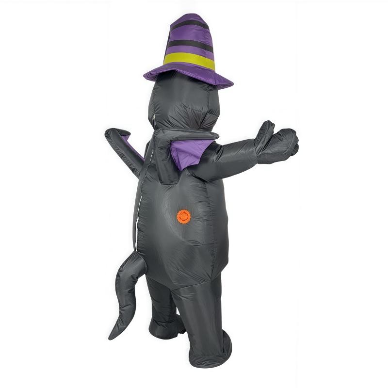 Halloween Katze aufblasbares Kostüm, Erwachsene