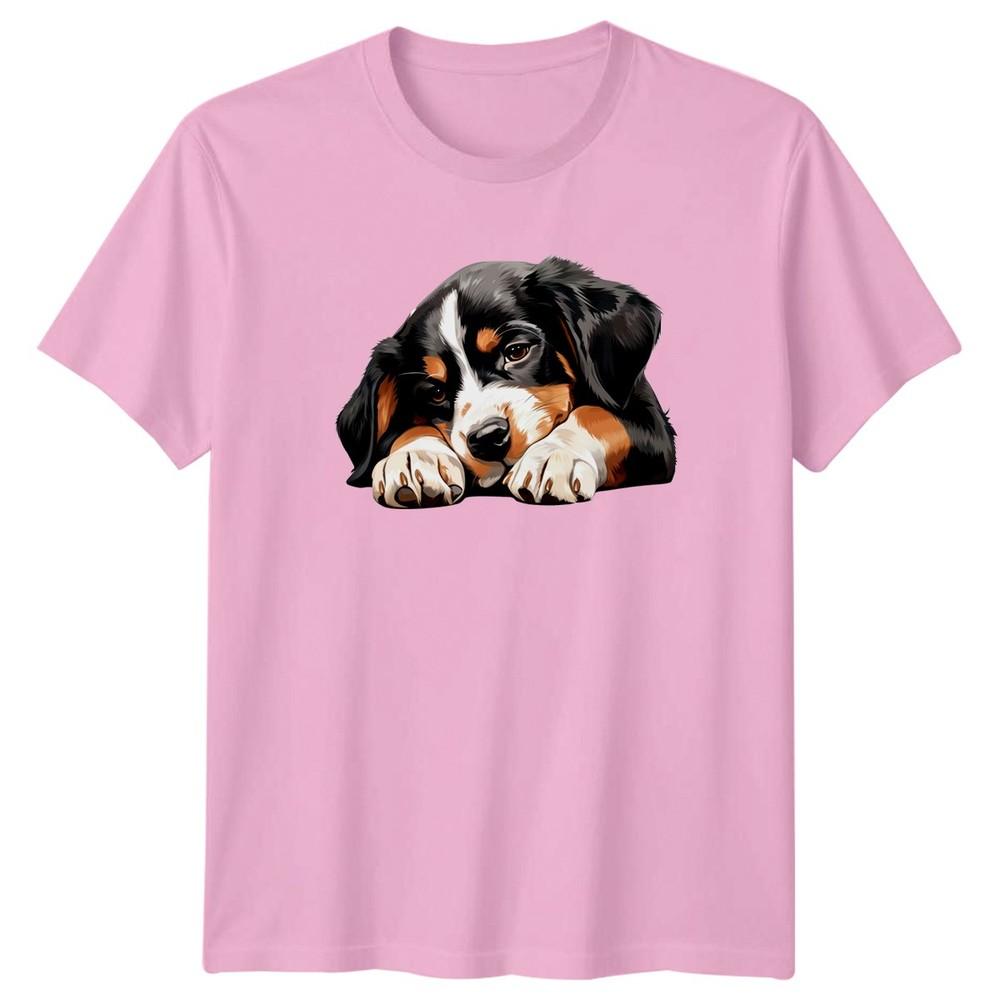 Bernese Mountain Dog Puppy Dogs Animals Unisexs TShirt Unisexs Tee Graphic Unisex