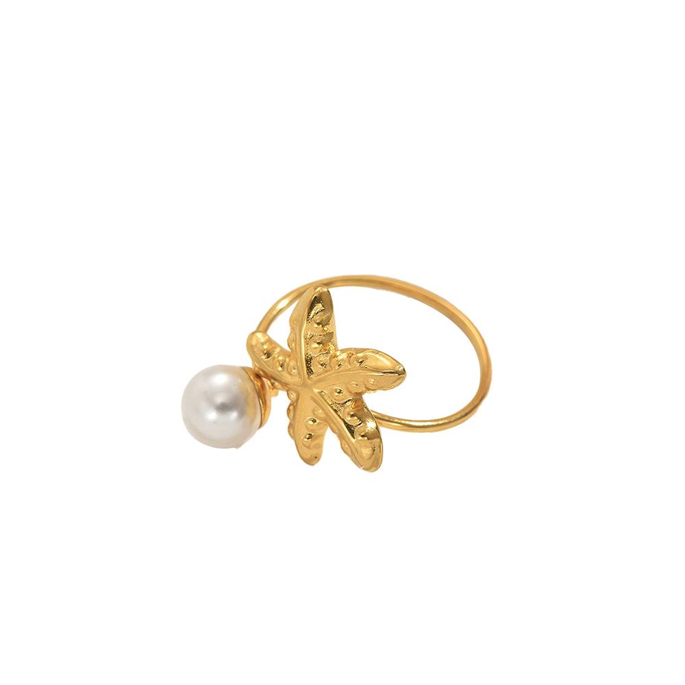 New Fashionable And Trendy Women's Foot Rings With Geometric Inlays Pearls Starfish Beach Style Women's Jewelry Accessories