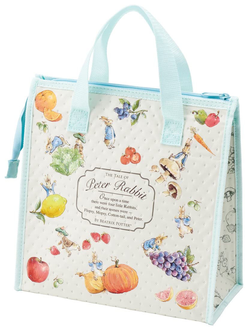 

Skater Peter Rabbit Lunch Bag, Nonwoven Fabric, Insulated, 26.5 x 27cm, FBC1-A