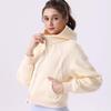 Women's Casual Cotton Zipper Hoodie - Autumn/Winter Yoga & Fitness Wear