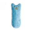 1pc Teeth Grinding Catnip Toys Funny Interactive Plush Cat Toy Pet Kitten Chewing Vocal Toy Claws Thumb Bite Cat Mint for Cats