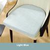Seat Dining Chair Cushion Imitation Cotton and Linen Four Seasons Long Sitting Fart Cushion Restaurant Chair Cushion