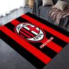 Nuovo Tappeto AC Milan 2025 per Soggiorno Camera da Letto Casa Decorazione Divano, Tappetino Antiscivolo per Giochi Bambini 05