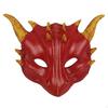 Dragon Costume Mask Molded Head Face Covering Lightweight for Children, Young