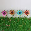 1pc Garden Decoration Stakes, Sunflower, Courtyard Outdoor Wrought Iron Garden Pile Wrought Iron Decoration, Craft Sunflower