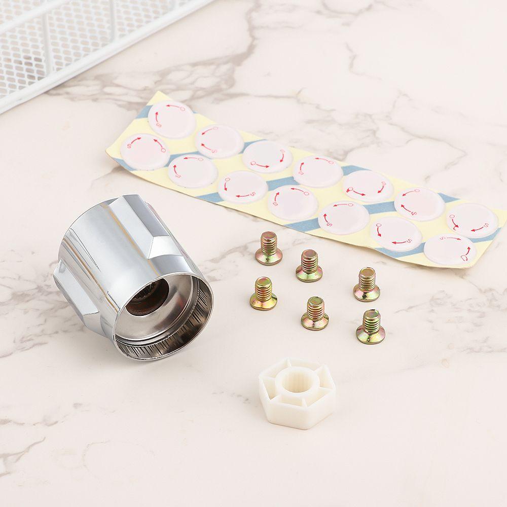 1Pcs Knob Faucet Switch Handle Quick Open Valve Faucet Handle Triangle Valve Dish Basin Handle Small Spout
