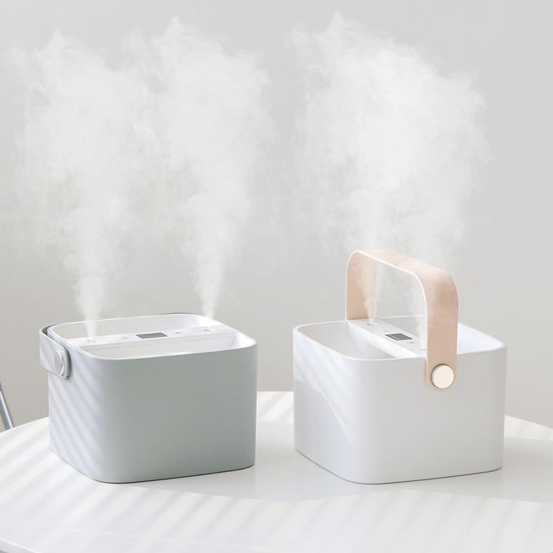Large Capacity Air Humidifier Table Sprayer With Wireless Timing