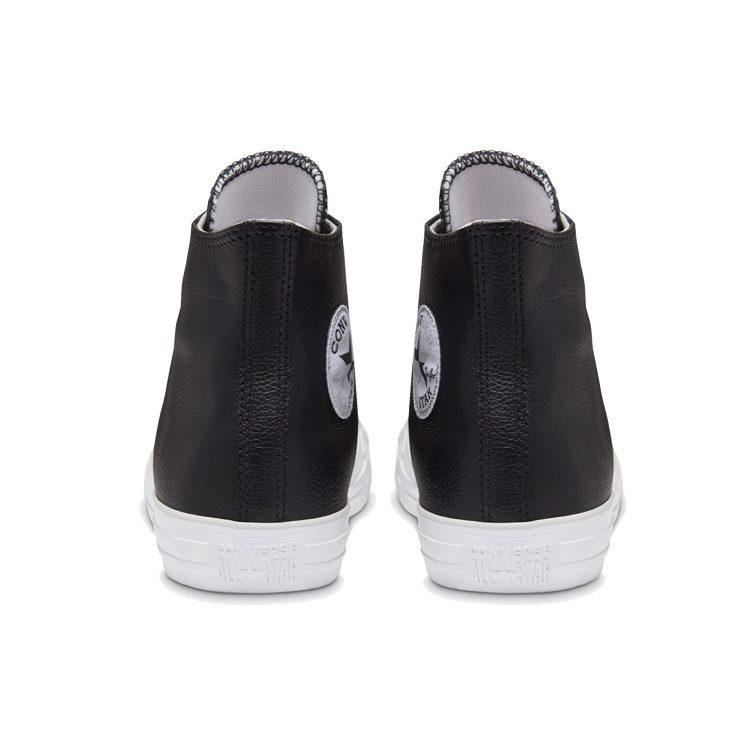 Converse Seasonal Color Leather Chuck Taylor All Star 'Black White' 166730C
