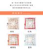 New printed silk scarf temperament fashionable versatile small square scarf women's spring and summer thin decorative sunscreen autumn and winter warm