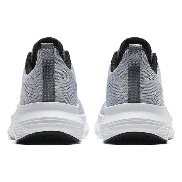 Anta Light Cloud Fabric Slip Resistant Abrasion Resistant Low Top Running Shoes Men's Gray 112345530-1