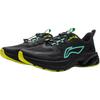 Li Ning Kids Running Shoes Comfortable Fashion Shock Absorption Rebound Breathable Low Top Kids Sneaker Black YKFV090-3