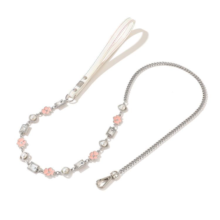 

Новые товары для питомцев: Маленький и средний поводок для собаки с железной цепью и поводком