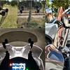 Adjustable Clip-On Motorcycle Windshield Extension with Grey Lens - Durable Plastic Aerodynamic Design for Kawasaki Yamaha Ducati Motorcycles