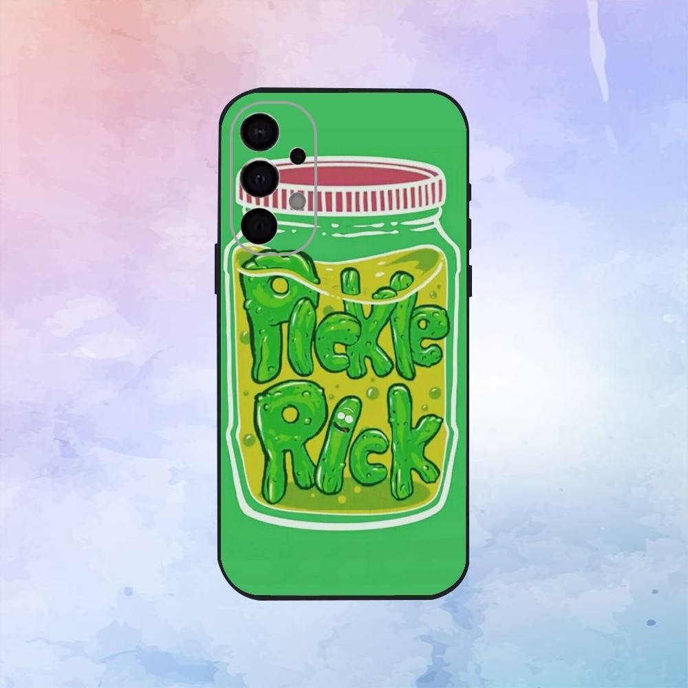 pickle cartoon  Phone Case For Samsung S25,S24,S21,S22,S23,S30,Ultra,S20,Plus,Fe,Lite,Note,10,9,5G Black Cover