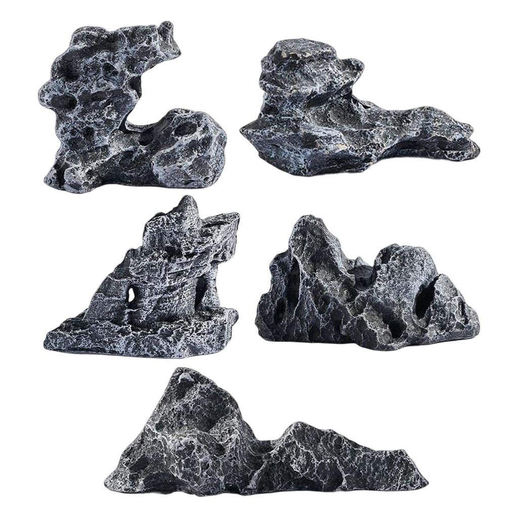 Simulated Landscaping Rock Lightweight Portable Cosmetic Photo Ornaments Interior Photography Stone for Tabletop Indoor Ornament