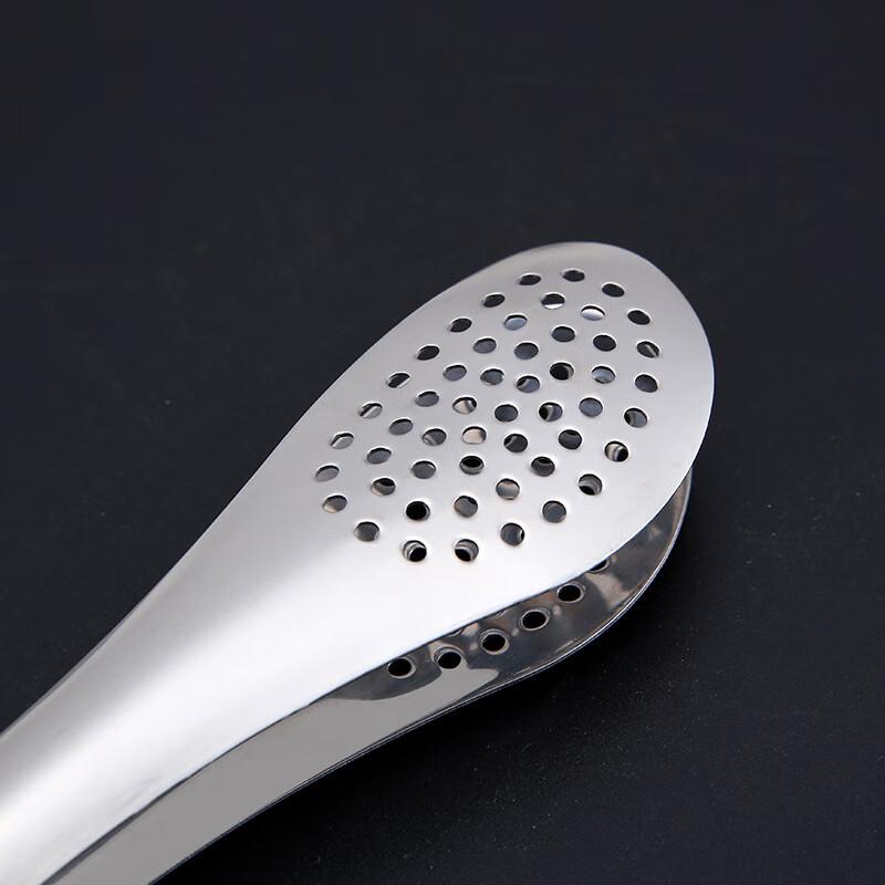 LONSAN 3-Piece Non-Magnetic Stainless Steel Food Tongs Set