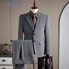 ROMON Men's Business & Wedding 3-Piece Suit Set