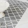 IKS Tenugui Hand Made In 34 X Prime Fabric Chū-sen (Tenugui Towel), Japan, 88cm, "Moroccan Gray" Tile, 100% Cotton, (Unfinished)