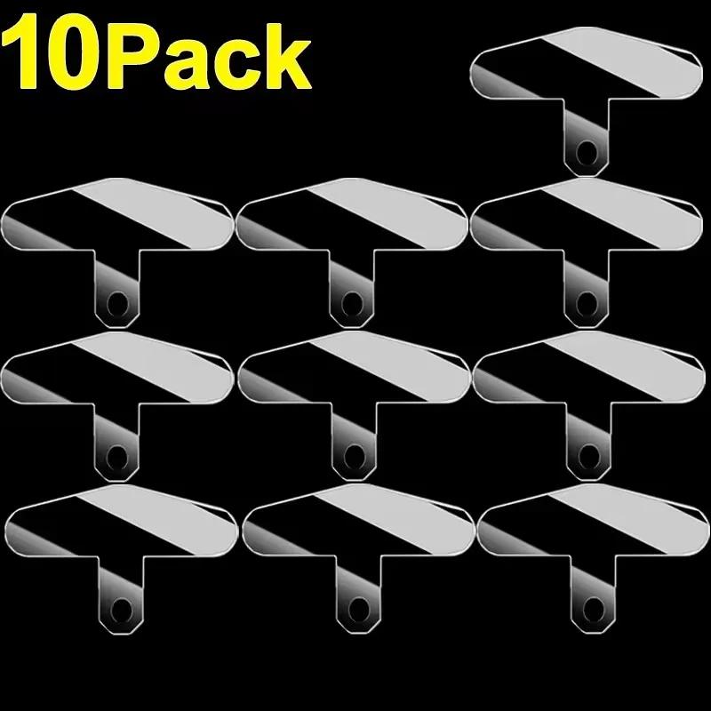 Transparent Soft TPU Phone Lanyard Gasket Detachable Anti-lost Phone Hanging Cord Strap Patch Tether Pad for IPhone Samsung