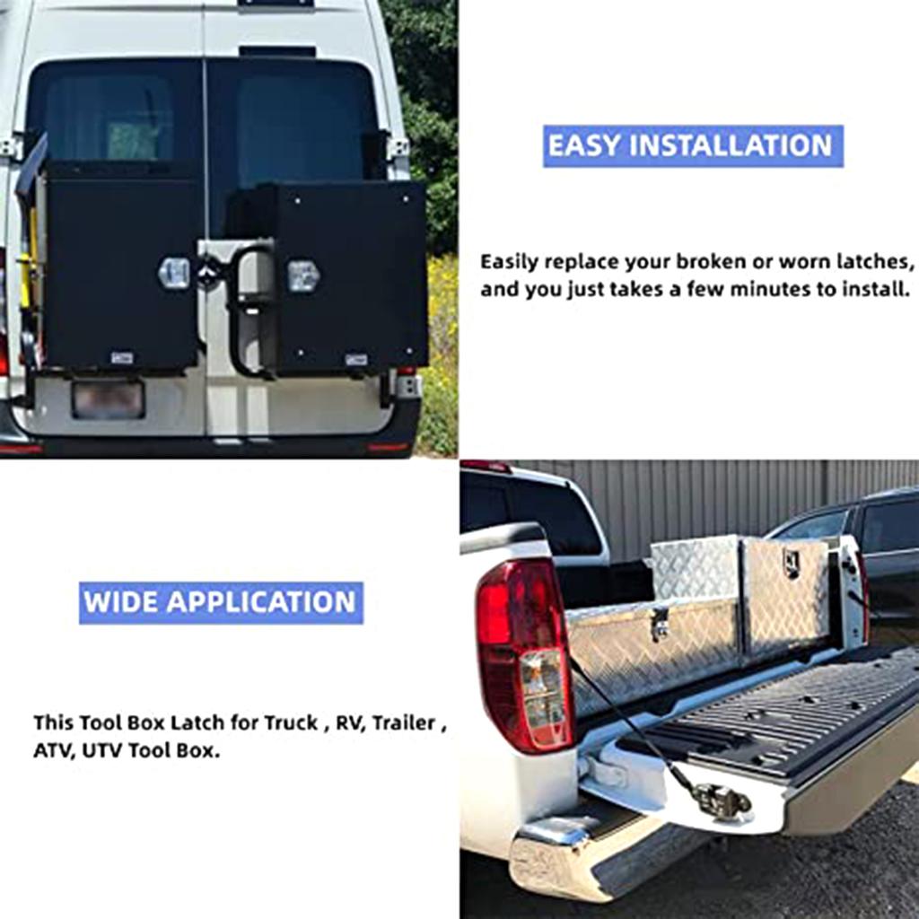 RV Door for Latch RV Door Locks for Travel Trailers Travel Trailer Door for Latch for Camper Door Lock with Keys