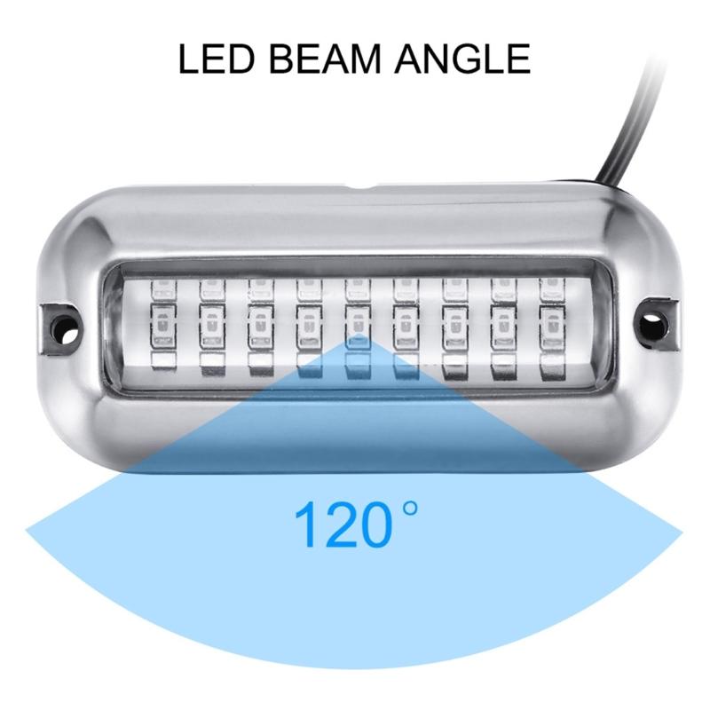 Pontoon Boat Light Marine Led Light for Boat Deck Light Accent Light Courtesy Interior Lights Fishing Night 27 LED