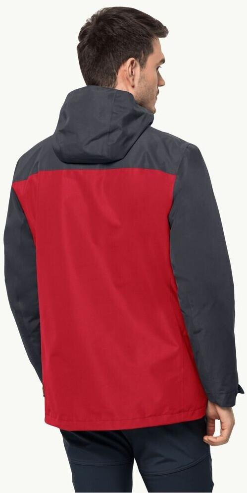 Куртка Jack Wolfskin Taubenberg 3in1 Jkt M adrenaline red