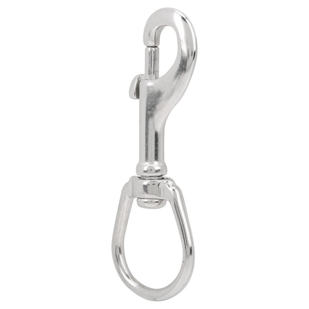 Rotating Snap Hook 316 Stainless Steel Single Head Outdoor Activities Diving Buckle80mm