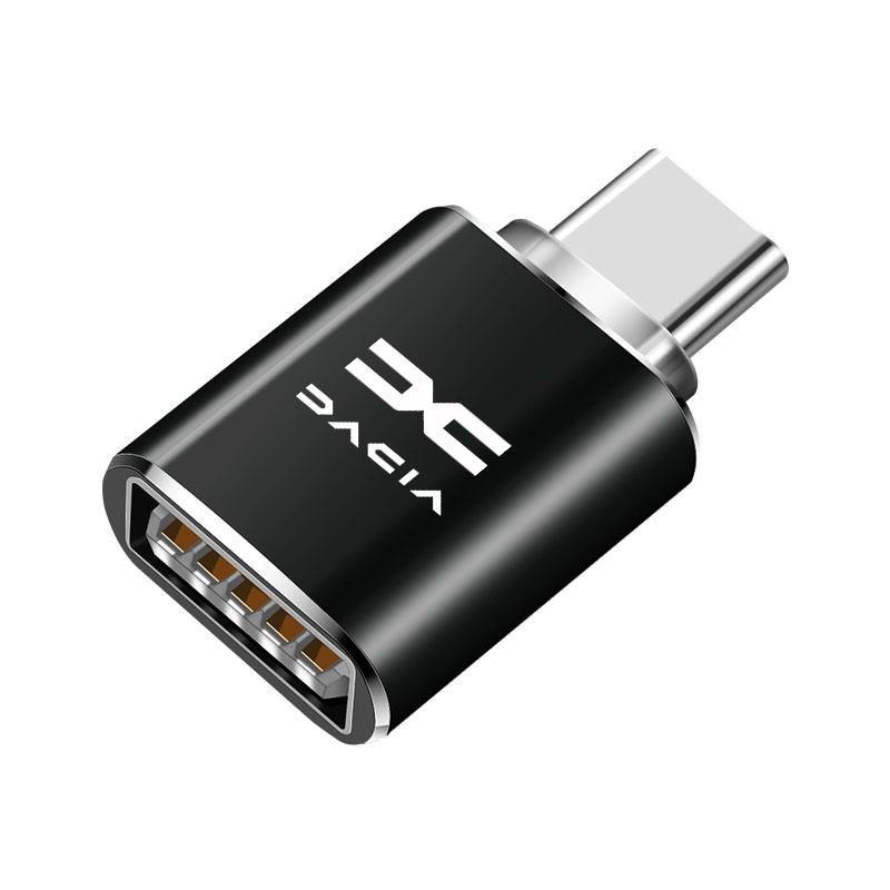 

Car Type-C To USB Adapter Fast Charging Connector For Dacia Logan Sandero Duster Lodgy Spring Jogger Dokker Stepway Bigster