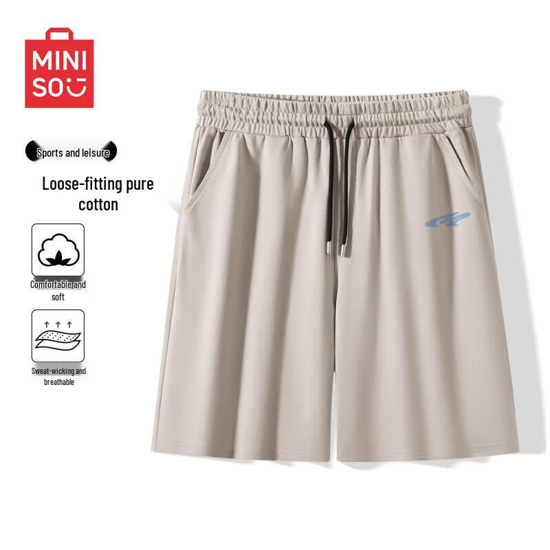 MINISO Men s Pure Cotton Sport Shorts M