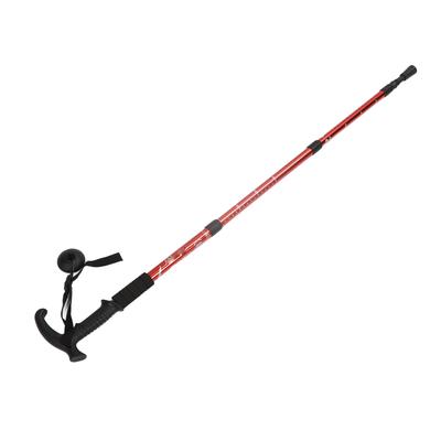 T Handle Hiking Poles Aluminum Alloy Shockproof Lightweight Hiking Sticks Pole for Outdoor Hiking