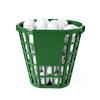 Golf Ball Pickers Basket Holds 50 Balls Golf Ball Container with Handle For Easy Practice On Course Or Backyard