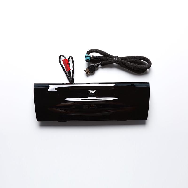 Ambient Light USB Audio & Cigarette Lighter Cover for BMW 3 Series/3GT/4 Series Central Control Panel