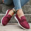 New Lefu Shoes Women's Soft Retro Lazy Man Step on Thick Sole Flat Bottom Comfortable Single Designer Sneakers for Women