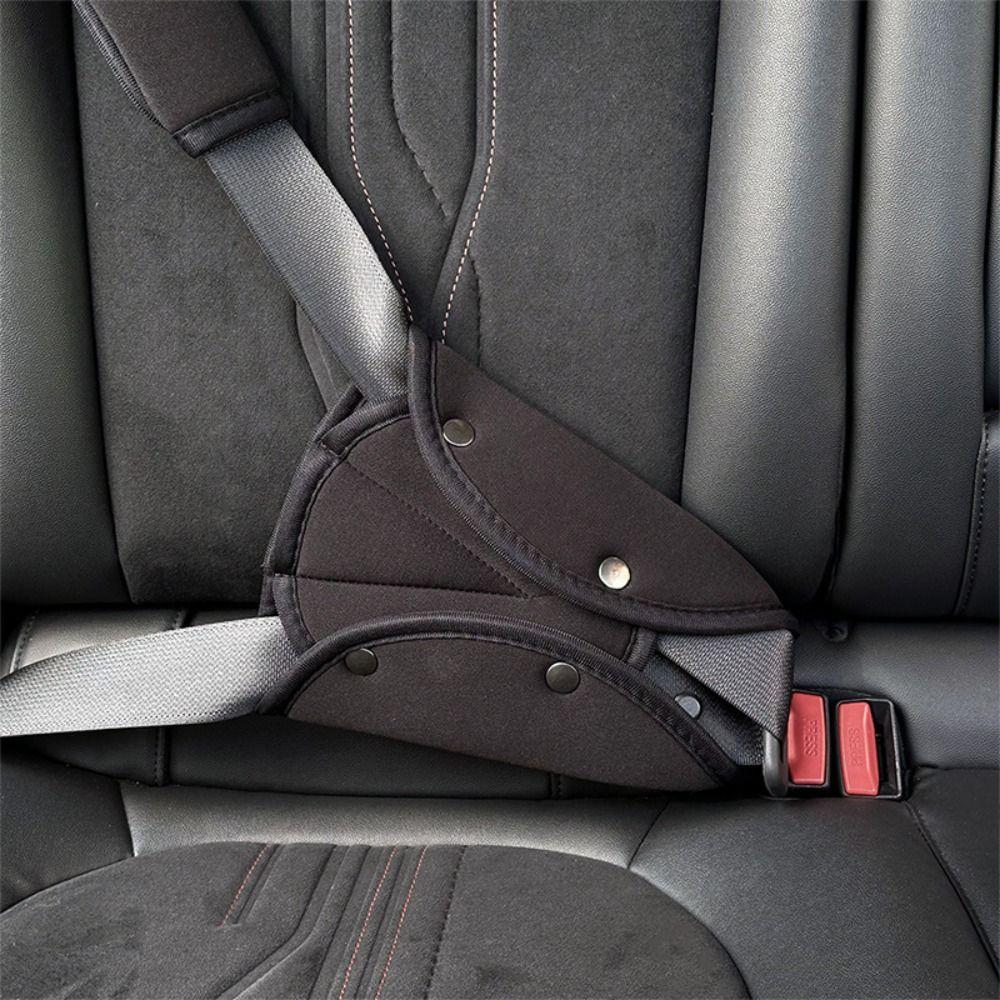 Adjustable Seat Belt Adjuster Anti-Pinch Car Seat Belt Cover Seat Belt Triangle Positioner Adults