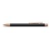 Neo Slim Ballpoint Black Rose Officially Imported FABER-CASTELL Pen, Oil-Based, & Gold, 343320,