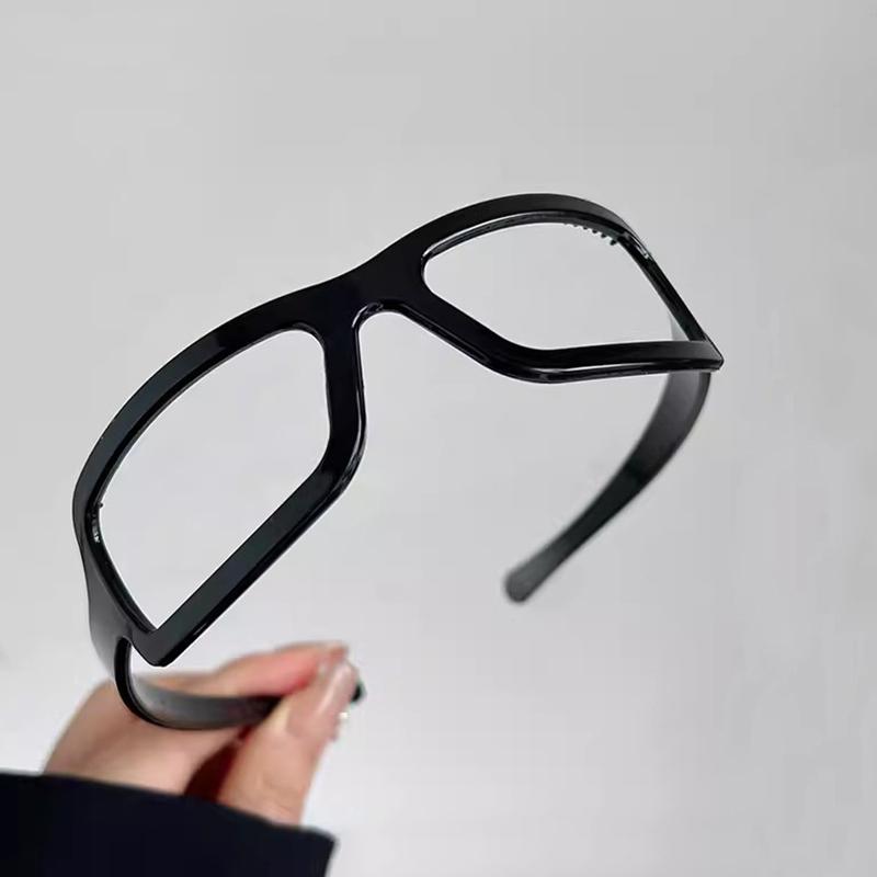 Personality Plastic Glasses Shape Headband Hairstyle Sunglasses Shape Hairband For Women Korean Style Simple Hair Hoop
