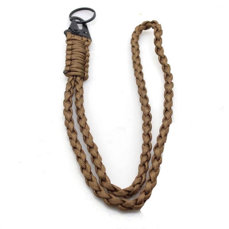 

Chiqi 7-Core Woven Paracord Neck Lanyard