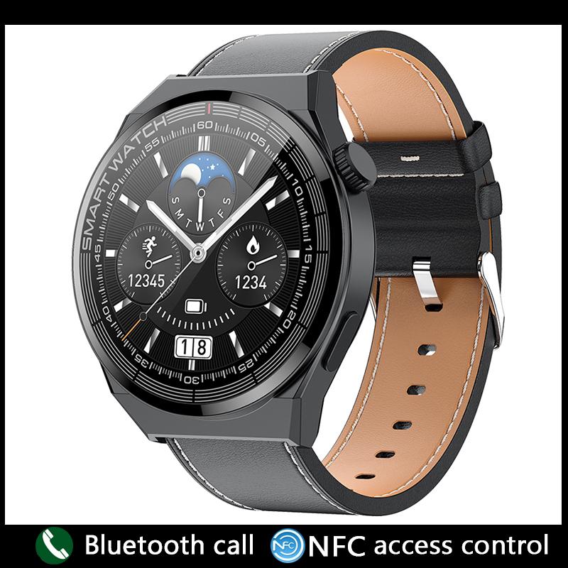 Chibear Nfc Smart Watch Men Women Rotary Button Multi-sport Mode Fitness Tracker Bluetooth Call Men Smart Watch For Android Ios