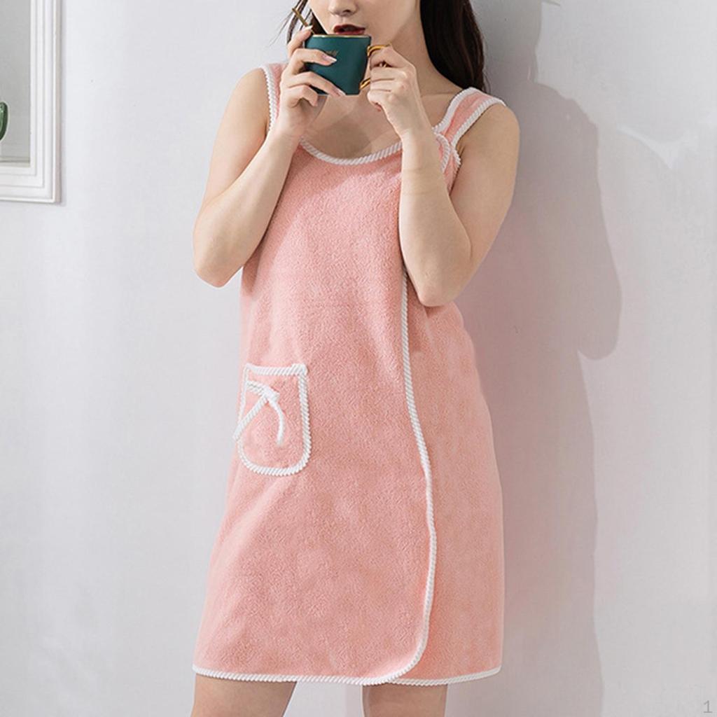 Ręcznik kąpielowy dla kobiet, Wrap prysznicowy, 135 X 80 cm, Szybkoschnący szlafrok na siłownię