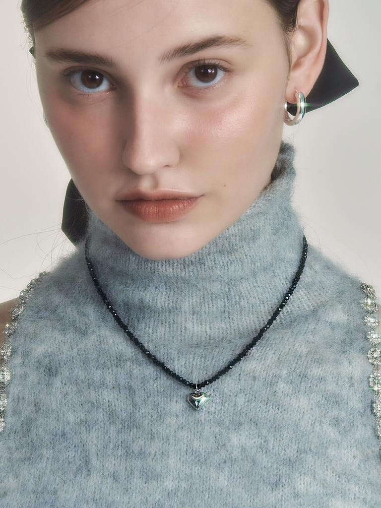 Hei Crystal Heart Necklace