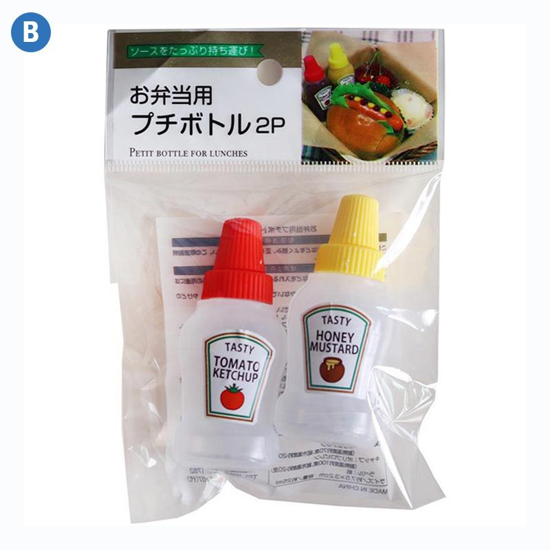 3/25ml Mini Ketchup Seasoning Soy Sauc Honey Bottle Portable Tomato Salad Dressing Container For Bento Lunch Kitchen
