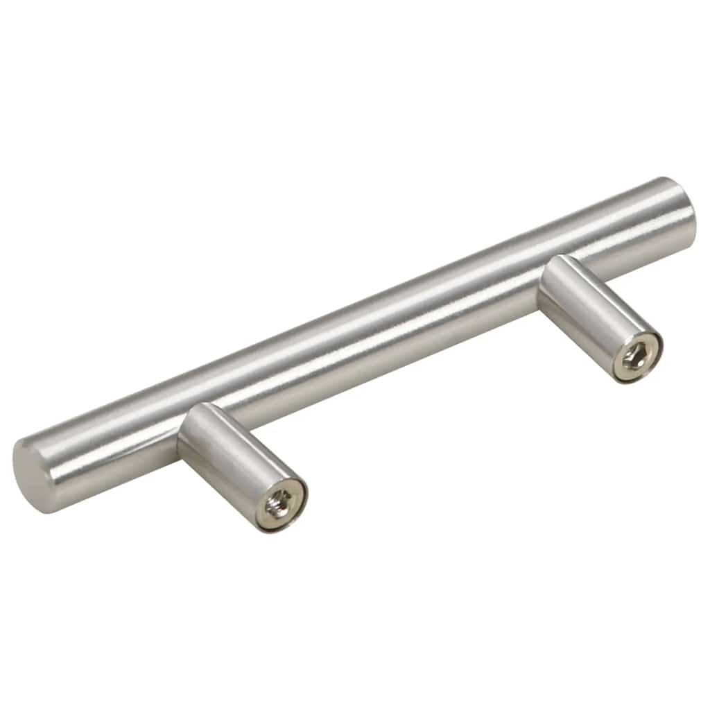 Furniture Handles 10 pcs Silver 64 mm Stainless Steel