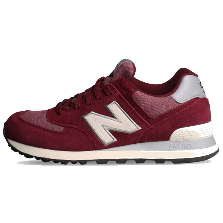 

новые New Balance 574 Бургундский Морская соль 37