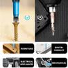 7PCS/Set Hex Shank Cross Bit Anti-Slip Wear-resistant Magnetic Screwdriver Bit Set High Hardness PH2 Screwdriver Bits Hand Tools
