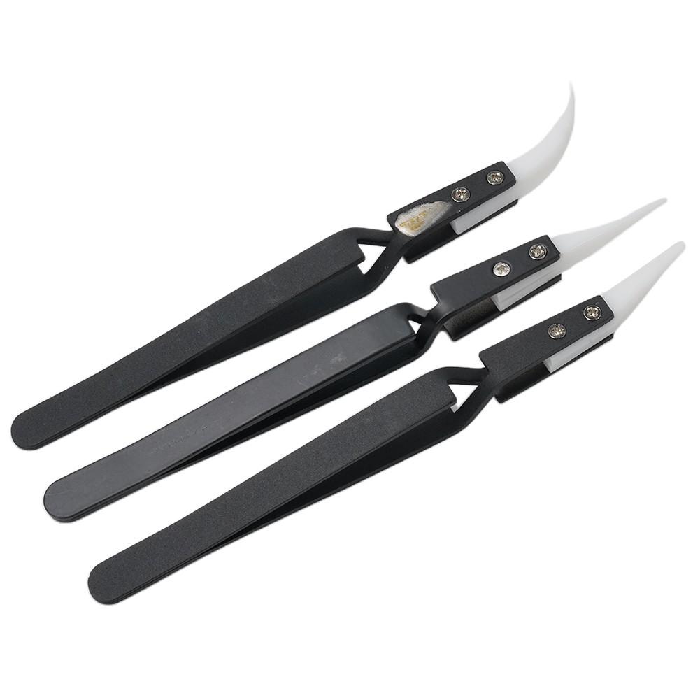 

Anti-Static Tweezers Precision Reverse Acid Resistant