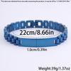 Stainless Steel Strap   Men's and Women's Gentleman's Temperament Retro Bent Brand Strap  Jewelry 